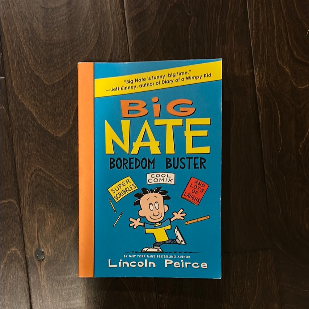 Big Nate Boredom Buster Activity Book - 5 pages missing